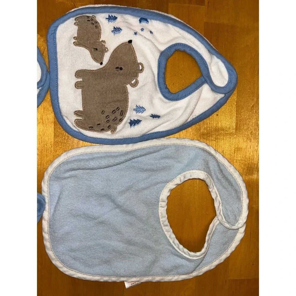 Baby Boy Bibs 4 Count